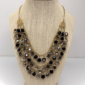 Multi-Strand Beaded Statement Piece, Adjustable